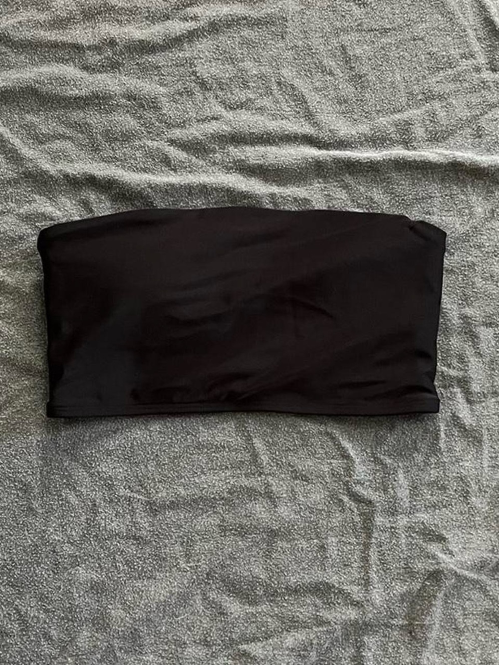 Forever 21 NWT black bandeau swim top